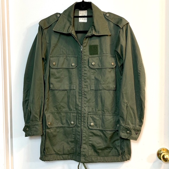 french f1 field jacket